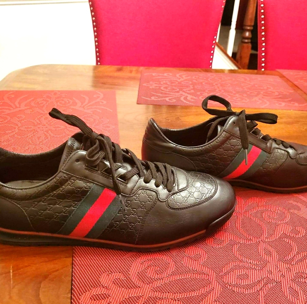 Authentic Gucci fashion sneakers